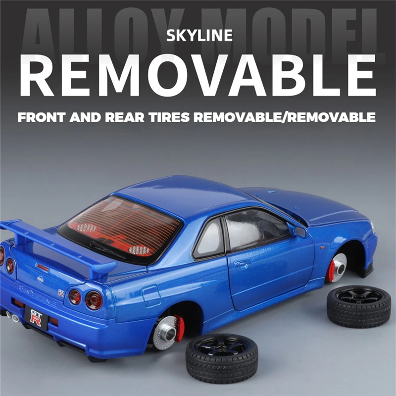 Large Size 1:18 GTR GT-R R34 S - Model Kit Lamborghini review and price