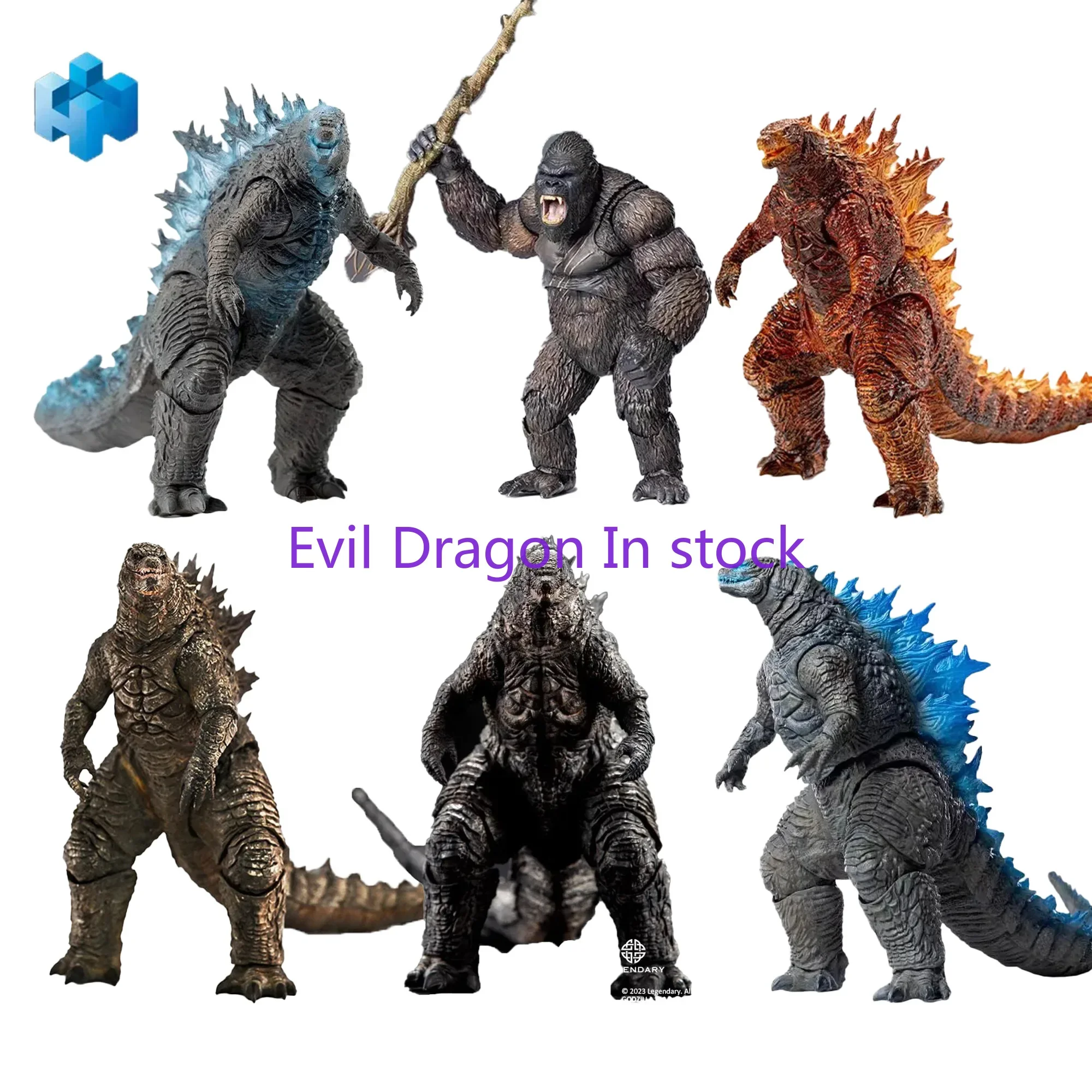 HIYA GODZILLA Vs KONG NEW EMPI - Model Kit Kiryu review and price