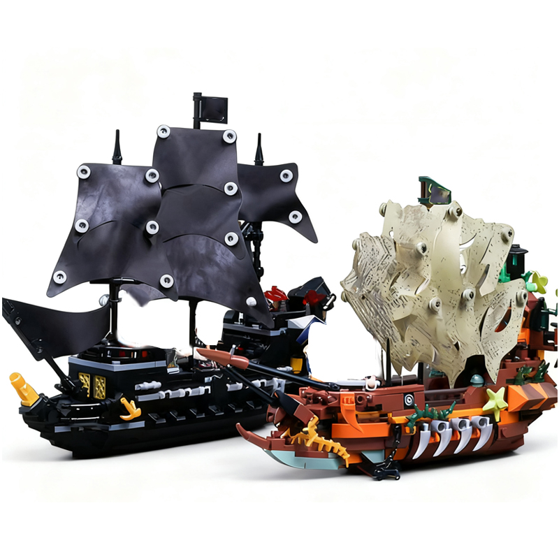 Creative MOC Pirate Boat Ship  - Lego Set Creator review and price