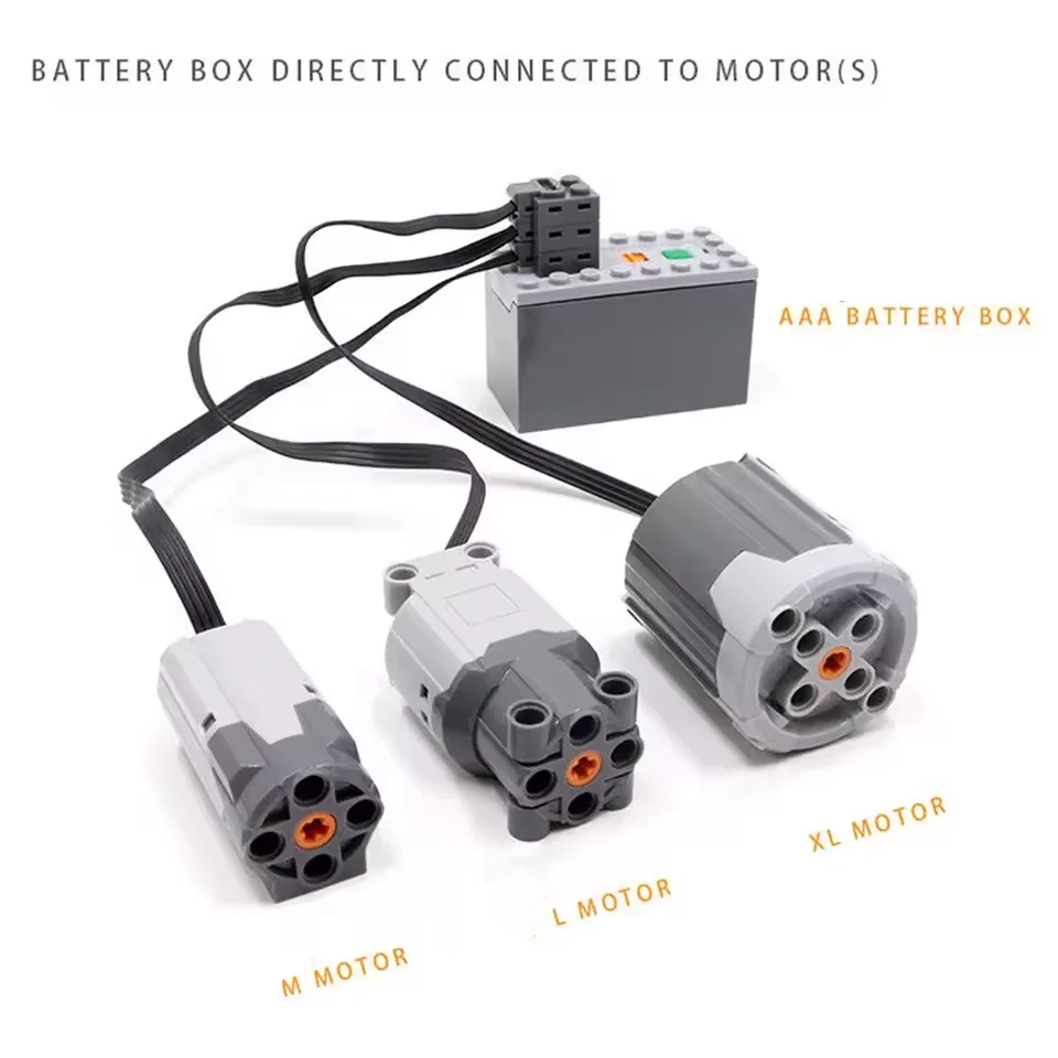 XL Motor 8882 Power Functions  - Model Kit Instructions review and price