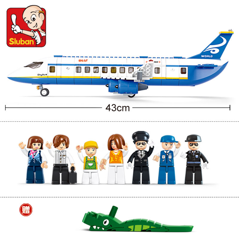 SLUBAN City Aviation Airport A - Lego Set Creator review and price