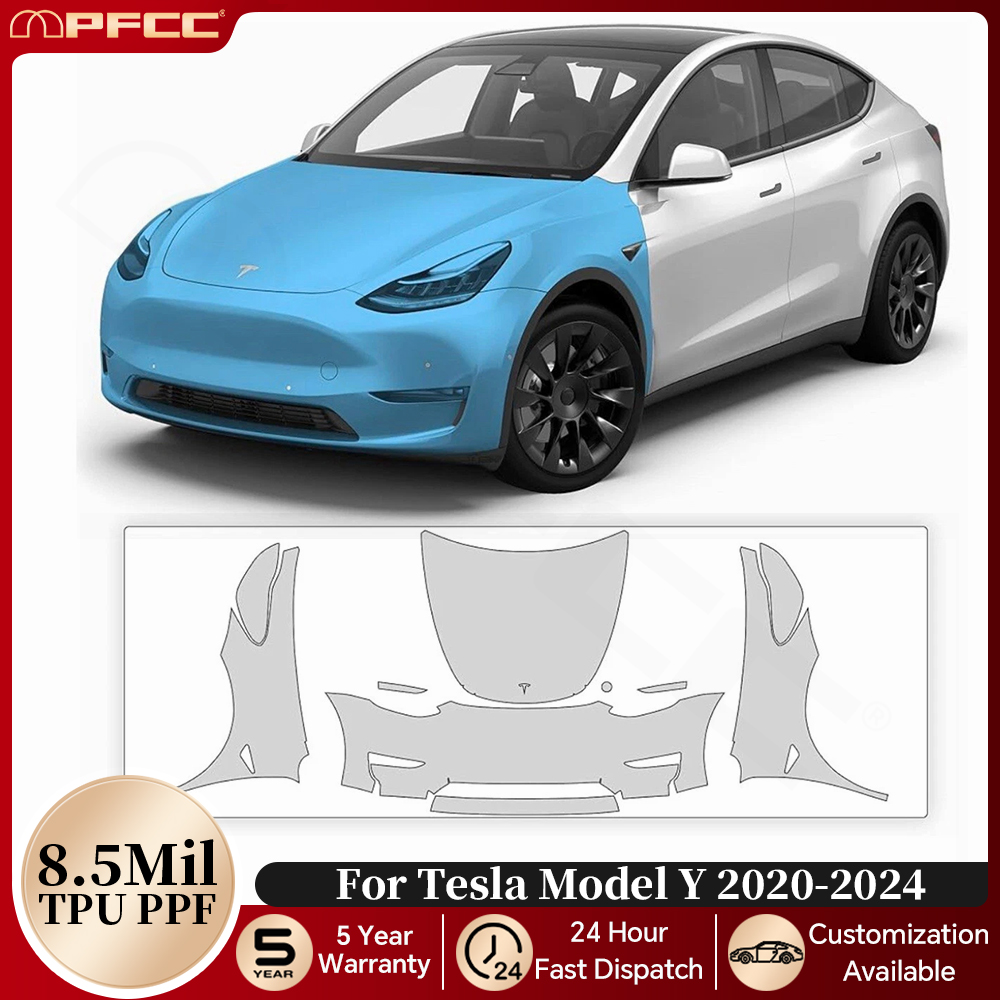 Pre-cut PPF For Tesla Model Y  - Model Kit Instructions review and price