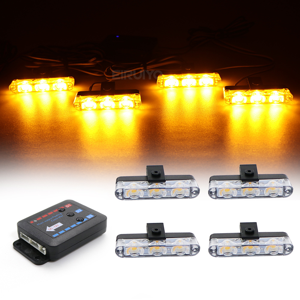 4x 3 LED Grill Car LED Strobe  - Model Kit Led review and price