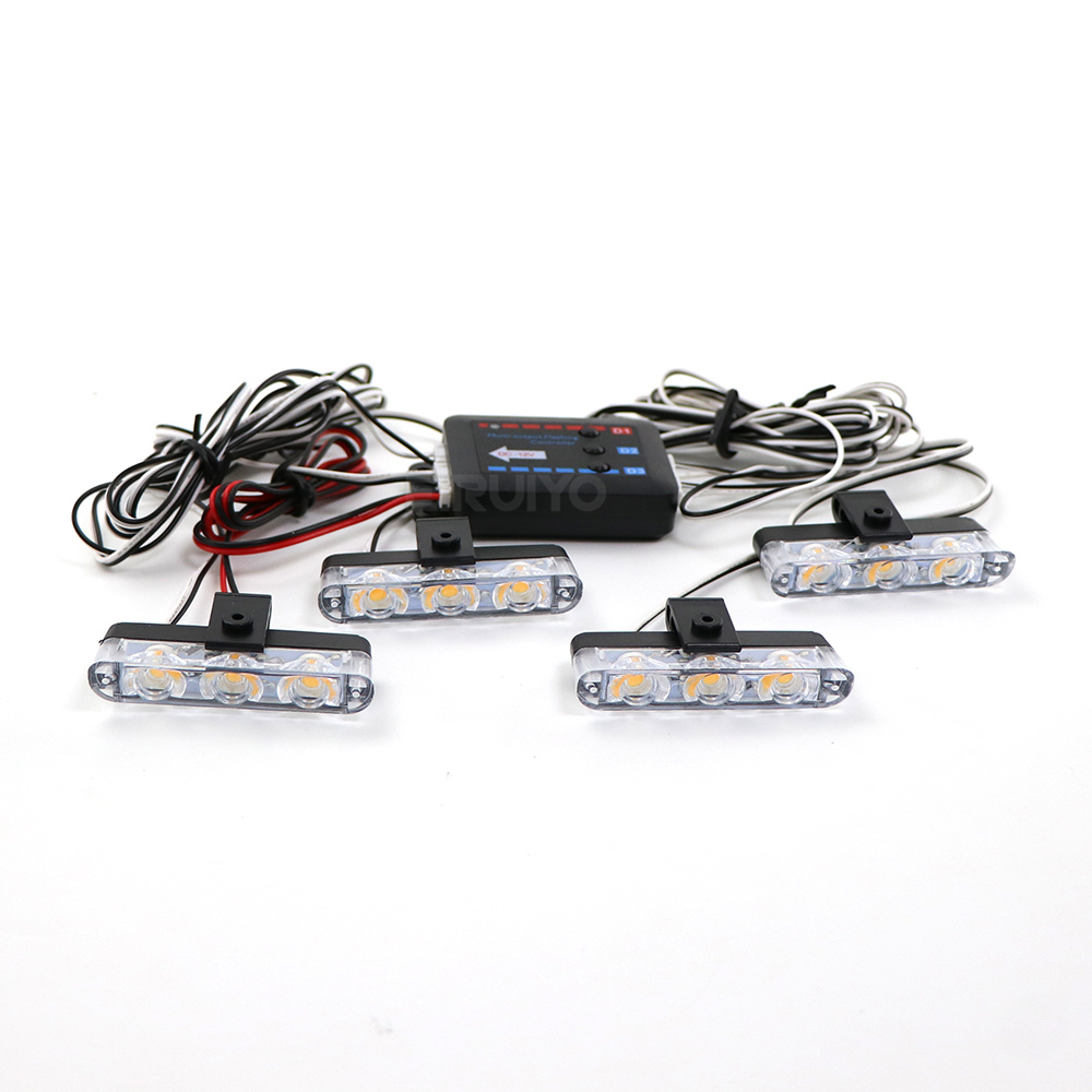4x 3 LED Grill Car LED Strobe  - Model Kit Led review and price